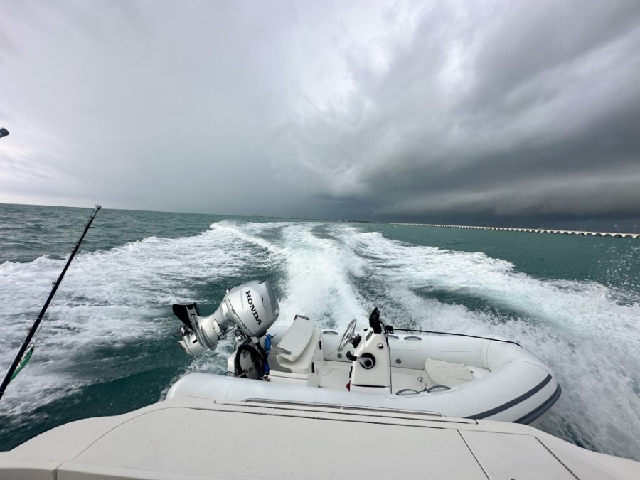 Racing the Winds to Key Largo